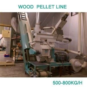 500kgh biomass wood pellet making line
